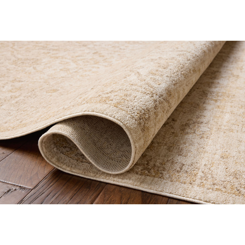 Chris Loves Julia x Loloi Palma Ivory / Sand Area Rug & Reviews